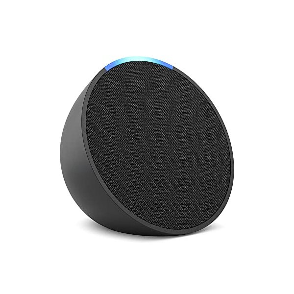 Amazon Echo Pop compact smart speaker with Alexa