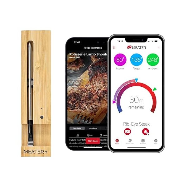 MEATER Plus wireless smart meat thermometer with Bluetooth