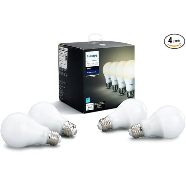 Philips Hue White Smart Bulbs